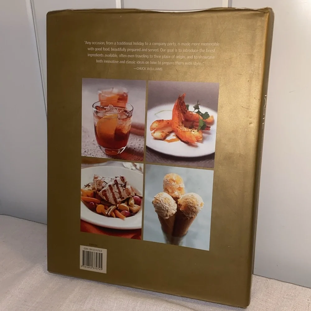 Williams Sonoma Taste Recipes for Entertaining hardcover Book cookbook vintage